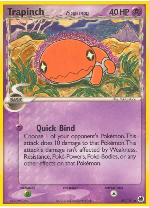 Trapinch δ - Reverse Holo