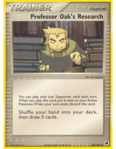 Professor Oak's Research - Reverse Holo