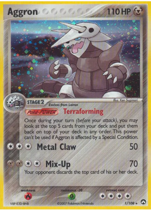 Aggron - Reverse Holo