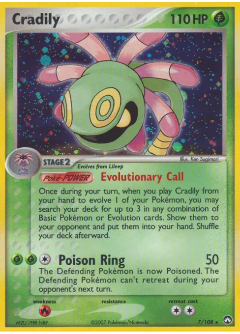 Cradily - Reverse Holo