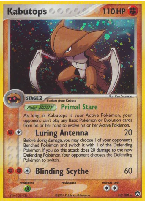Kabutops - Reverse Holo