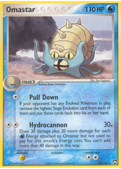 Omastar - Reverse Holo