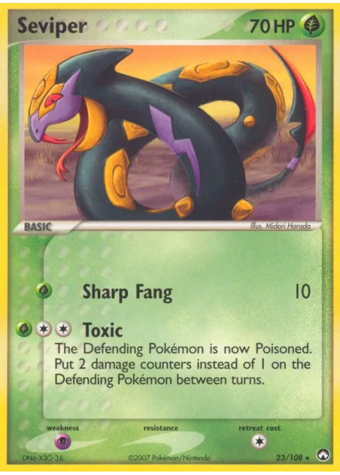 Seviper - Reverse Holo
