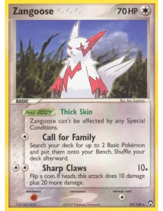 Zangoose - Reverse Holo