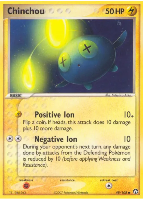 Chinchou - Reverse Holo