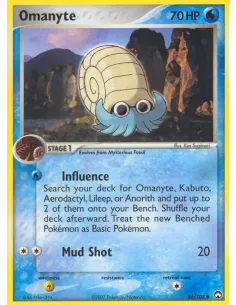 Omanyte - Reverse Holo