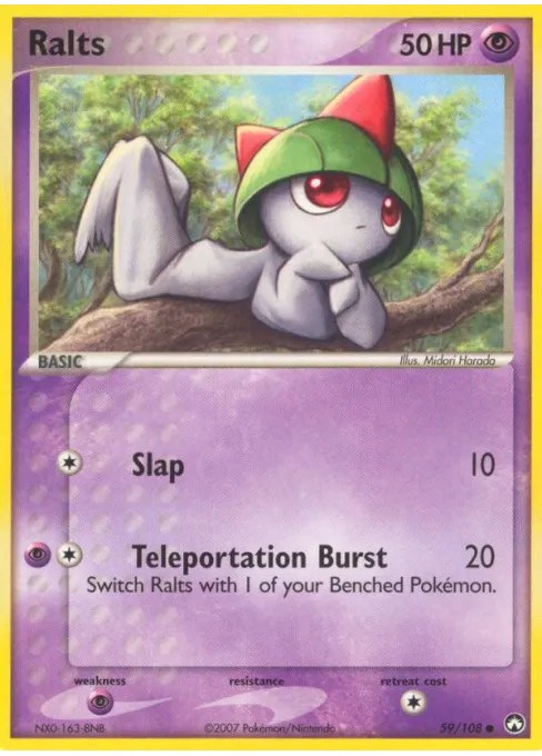 Ralts - Reverse Holo