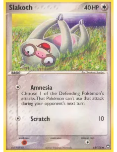 Slakoth - Reverse Holo