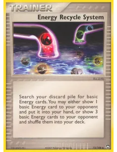 Energy Recycle System - Reverse Holo