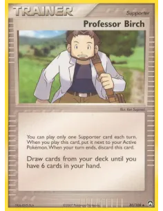 Professor Birch - Reverse Holo