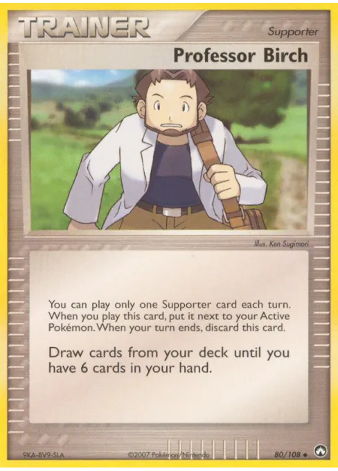 Professor Birch - Reverse Holo