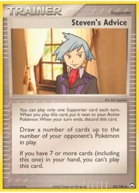 Steven's Advice - Reverse Holo
