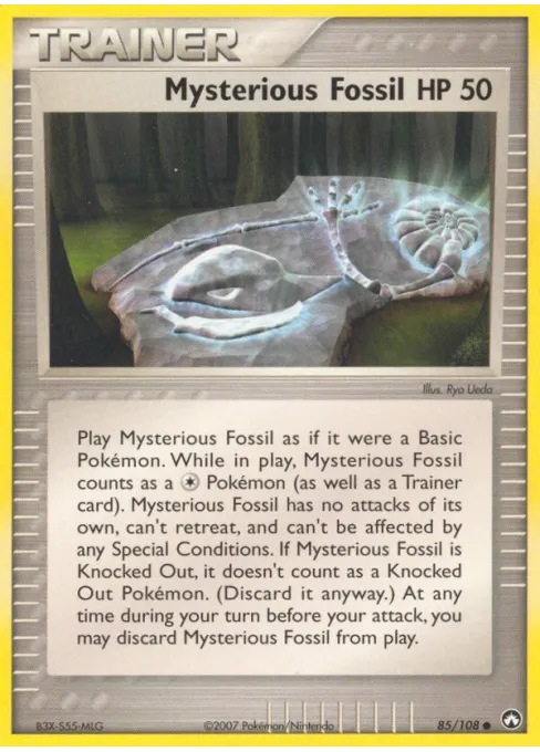 Mysterious Fossil - Reverse Holo