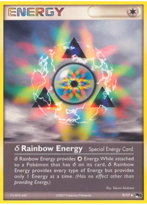 δ Rainbow Energy - Reverse Holo