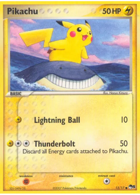 Pikachu - Reverse Holo
