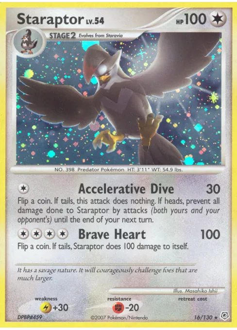 Staraptor - Reverse Holo