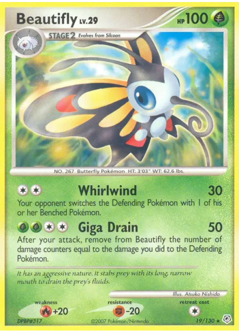 Beautifly - Reverse Holo