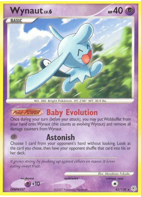 Wynaut - Reverse Holo