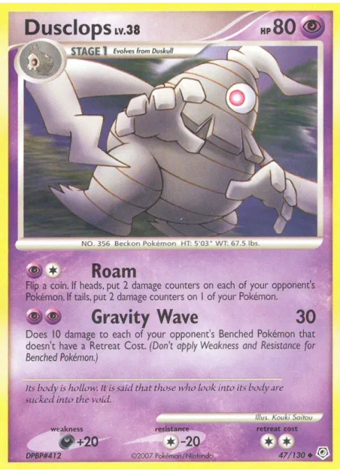 Dusclops - Reverse Holo