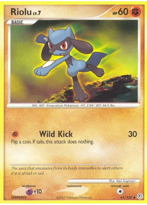 Riolu - Reverse Holo
