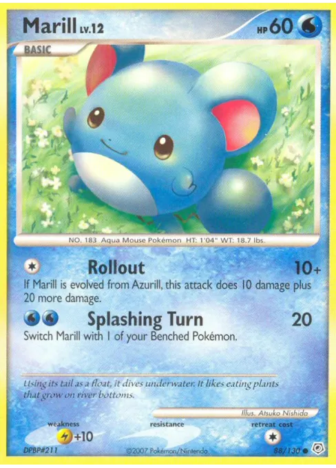 Marill - Reverse Holo