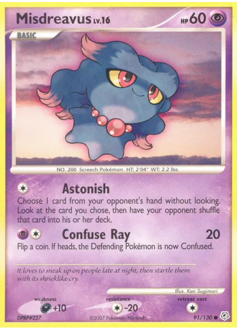 Misdreavus - Reverse Holo