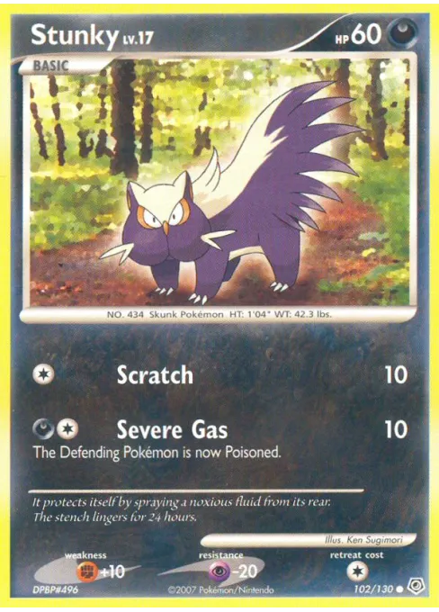 Stunky - Reverse Holo
