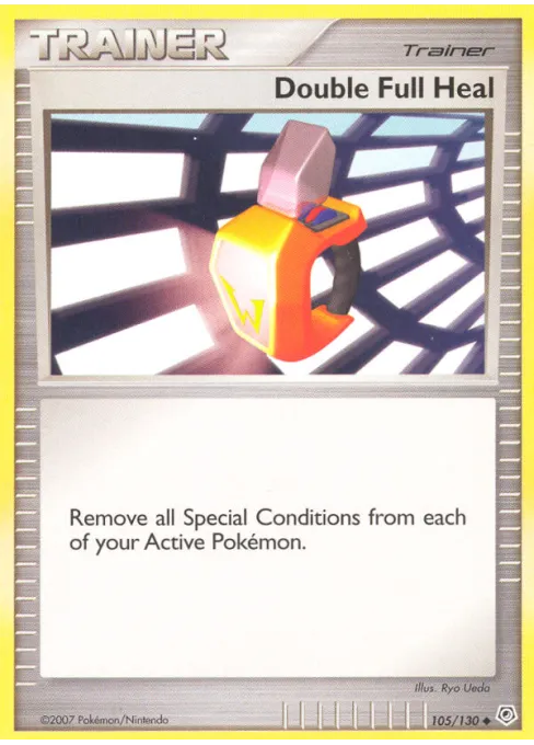 Double Full Heal - Reverse Holo