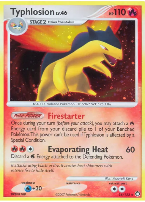Typhlosion - Reverse Holo