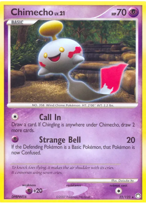 Chimecho - Reverse Holo