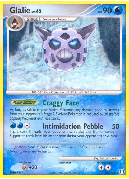 Glalie - Reverse Holo