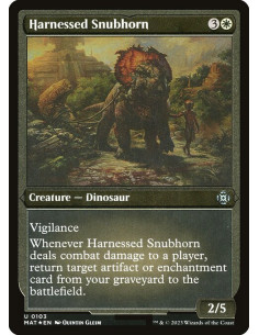 Harnessed Snubhorn - Foil