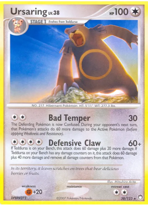 Ursaring - Reverse Holo