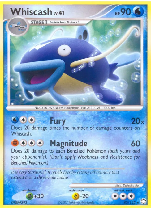 Whiscash - Reverse Holo