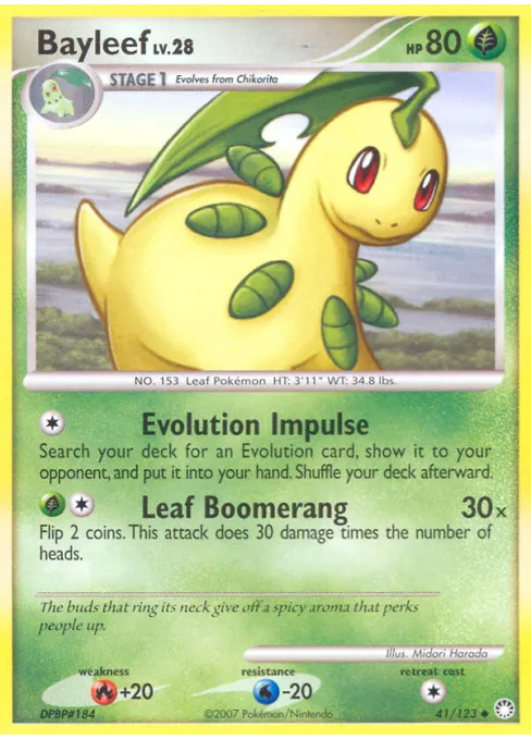 Bayleef - Reverse Holo