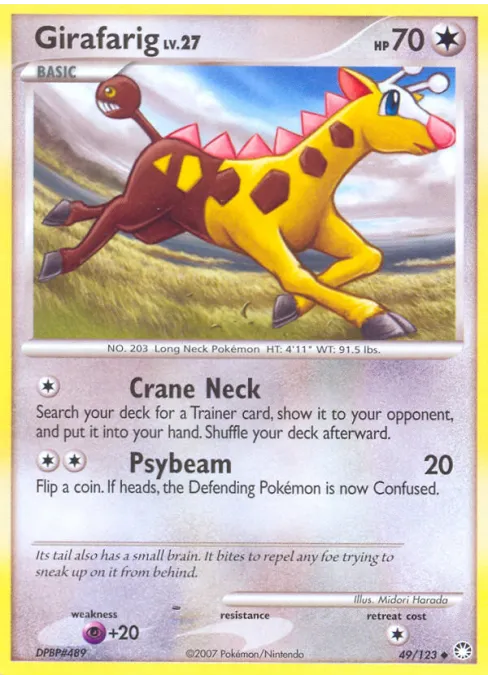 Girafarig - Reverse Holo