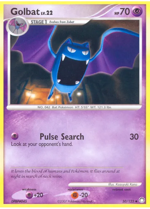 Golbat - Reverse Holo