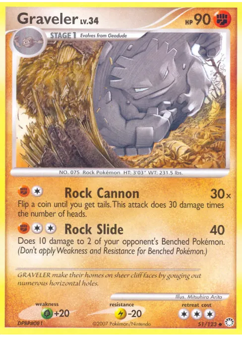 Graveler - Reverse Holo