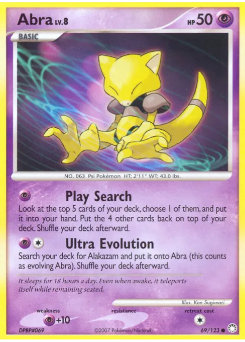 Abra - Reverse Holo