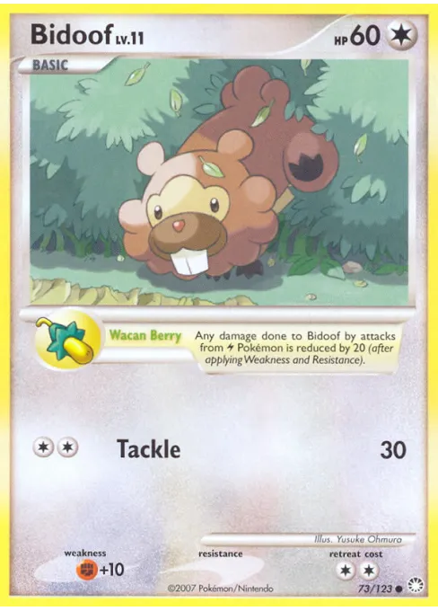 Bidoof - Reverse Holo
