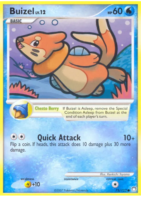 Buizel - Reverse Holo