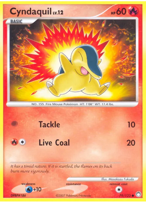 Cyndaquil - Reverse Holo