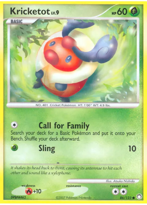 Kricketot - Reverse Holo