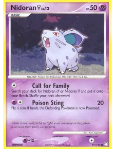 Nidoran ♀ - Reverse Holo