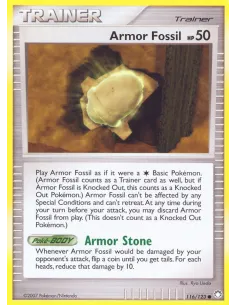 Armor Fossil - Reverse Holo