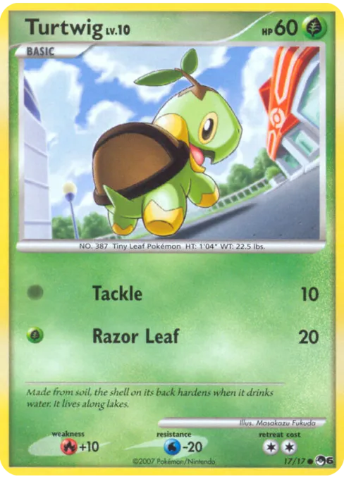 Turtwig - Reverse Holo