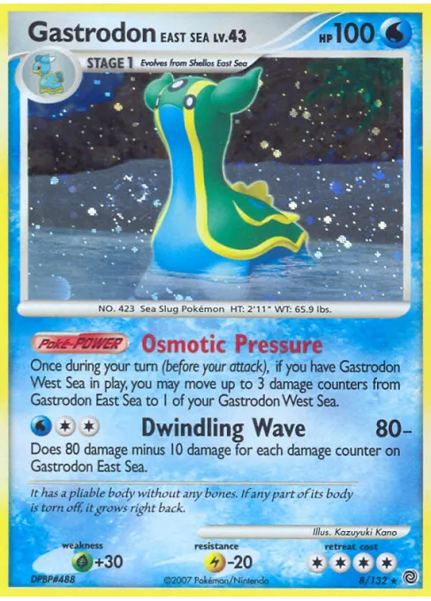 Gastrodon East Sea - Reverse Holo