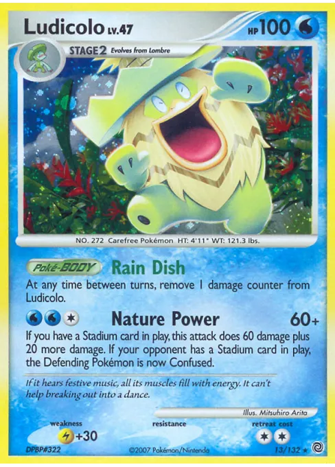 Ludicolo - Reverse Holo