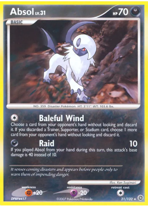 Absol - Reverse Holo