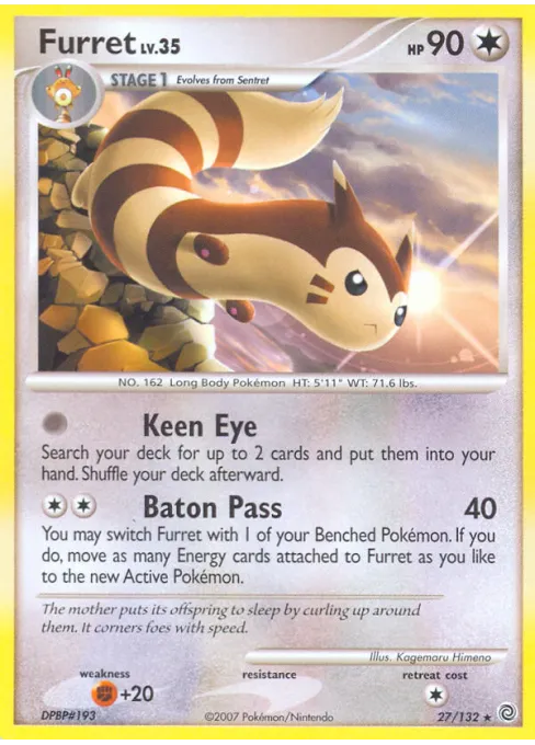 Furret - Reverse Holo